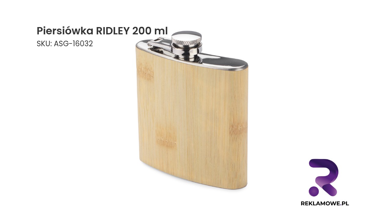 Piersiówka RIDLEY o pojemności 200 ml