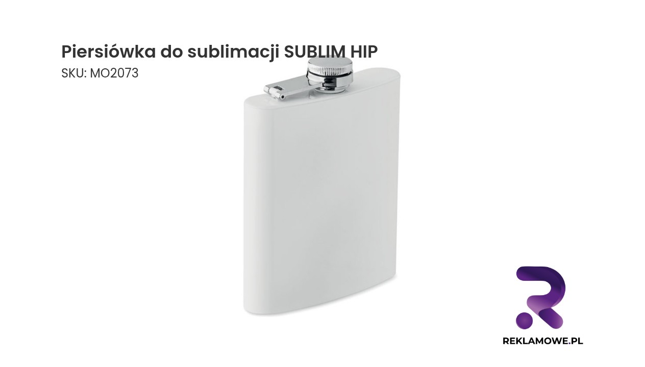 piersiówka do sublimacji SUBLIM HIP